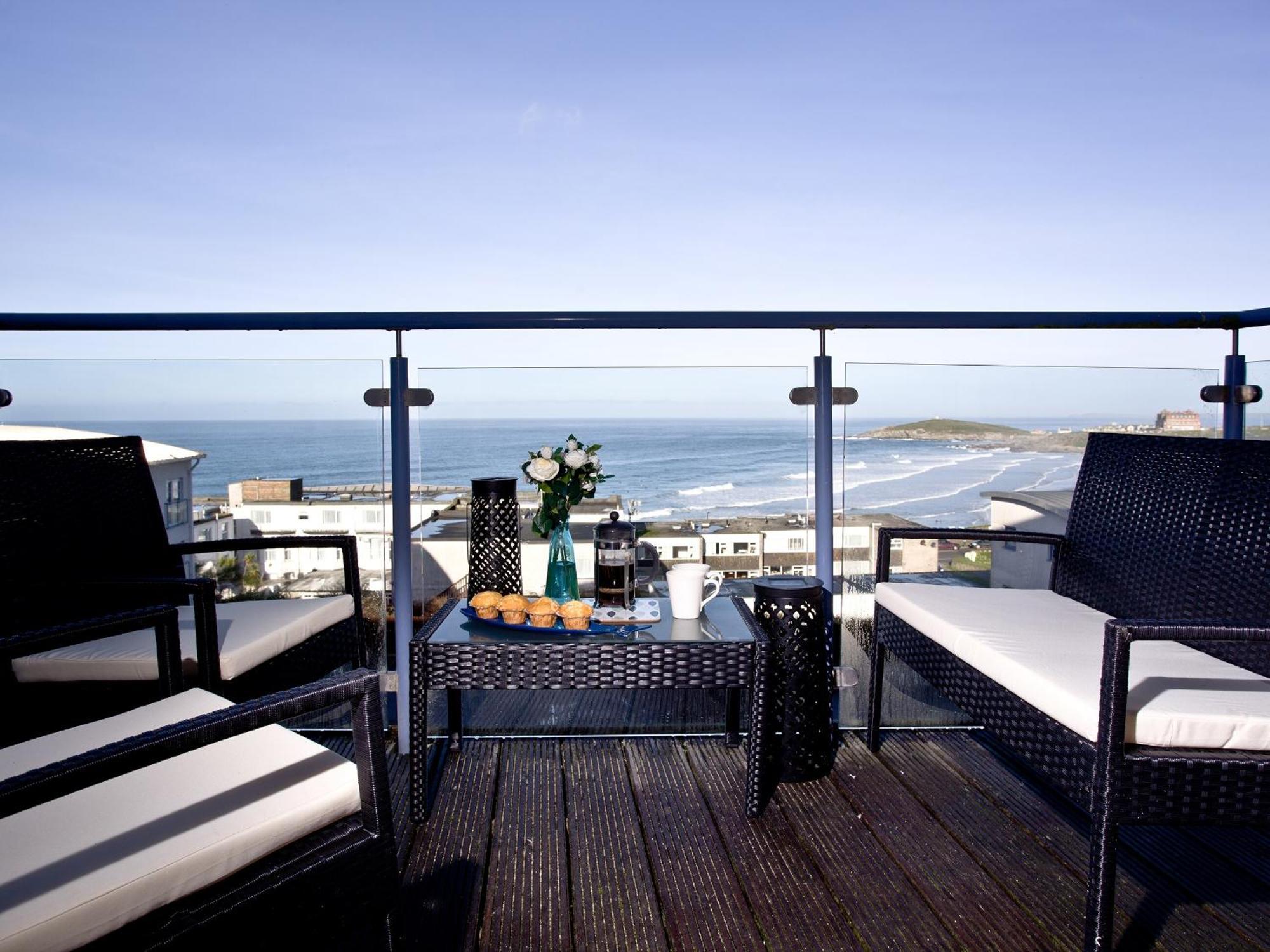 42 Ocean 1 Apartment Crantock Bagian luar foto