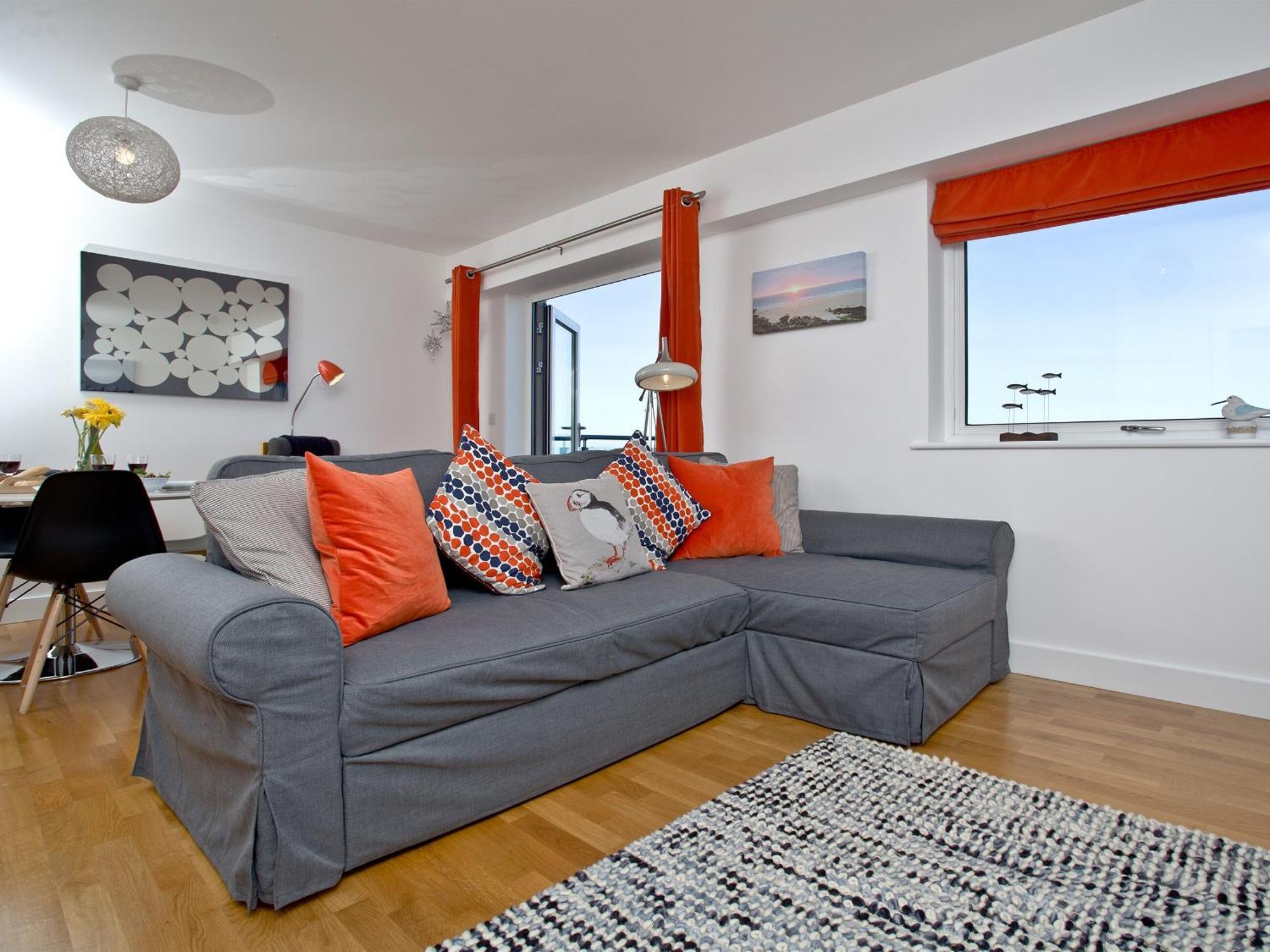 42 Ocean 1 Apartment Crantock Bagian luar foto