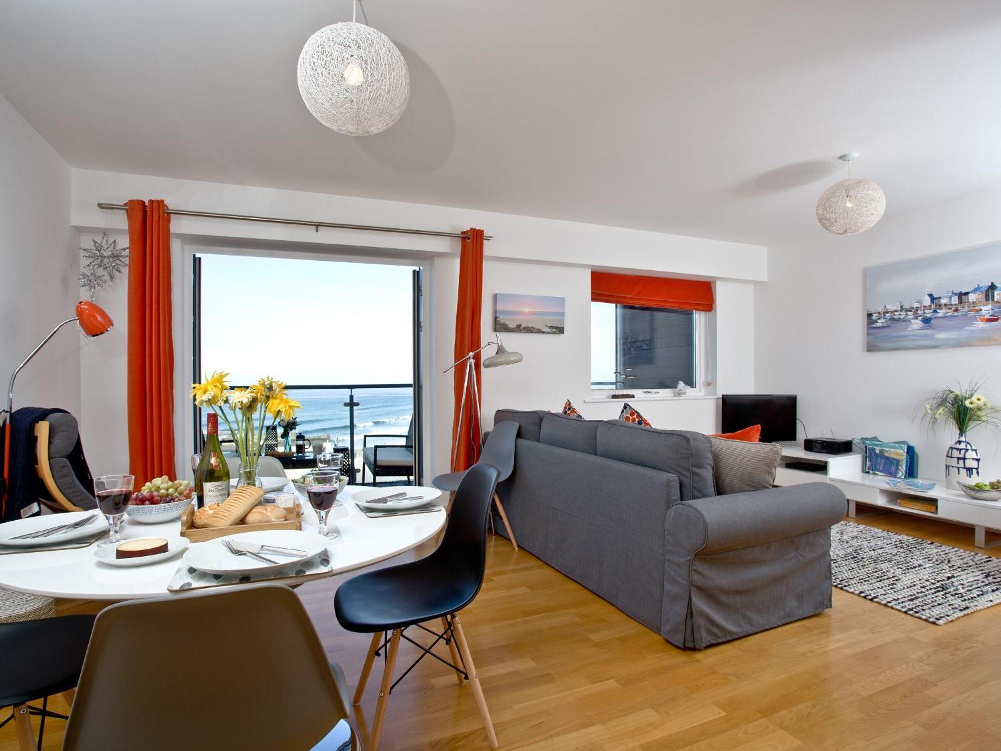 42 Ocean 1 Apartment Crantock Bagian luar foto